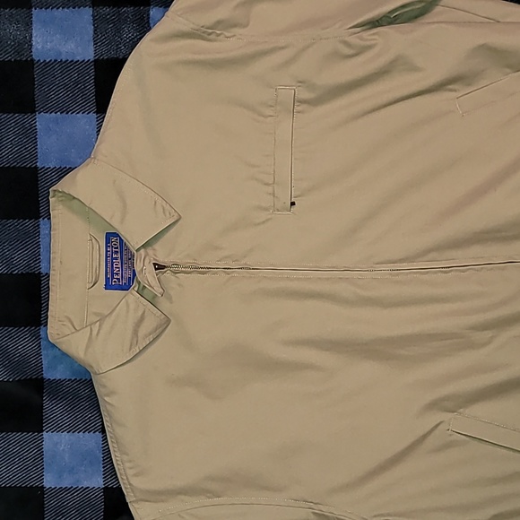 Pendleton. 1990s. Full-zip. Members-only-style jacket. Men's XL - Picture 5 of 16